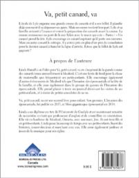 back cover of Va, petit canard, va