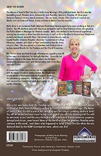 back cover of The Return of Sandi O'Neil Stry-Ker of Paradise Acres