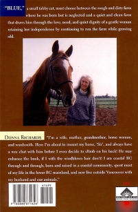 back cover of Blue: Little Cat Come Home to Stay