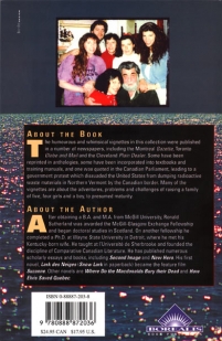 back cover of Massawippi Monster and other friends of mine