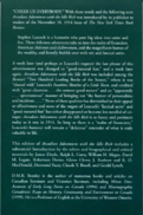 back cover of Arcadian Adventures with the Idle Rich