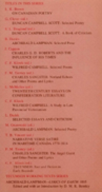 back cover of Louis Dudek, Selected Essays and Criticism